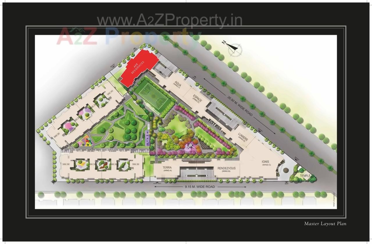 Layout of real estate project Rustomjee Elements   Sg located at Andheri, MumbaiSuburban, Maharashtra