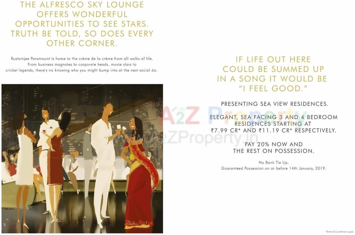  of real estate project Rustomjee Paramount located at Andheri, MumbaiSuburban, Maharashtra