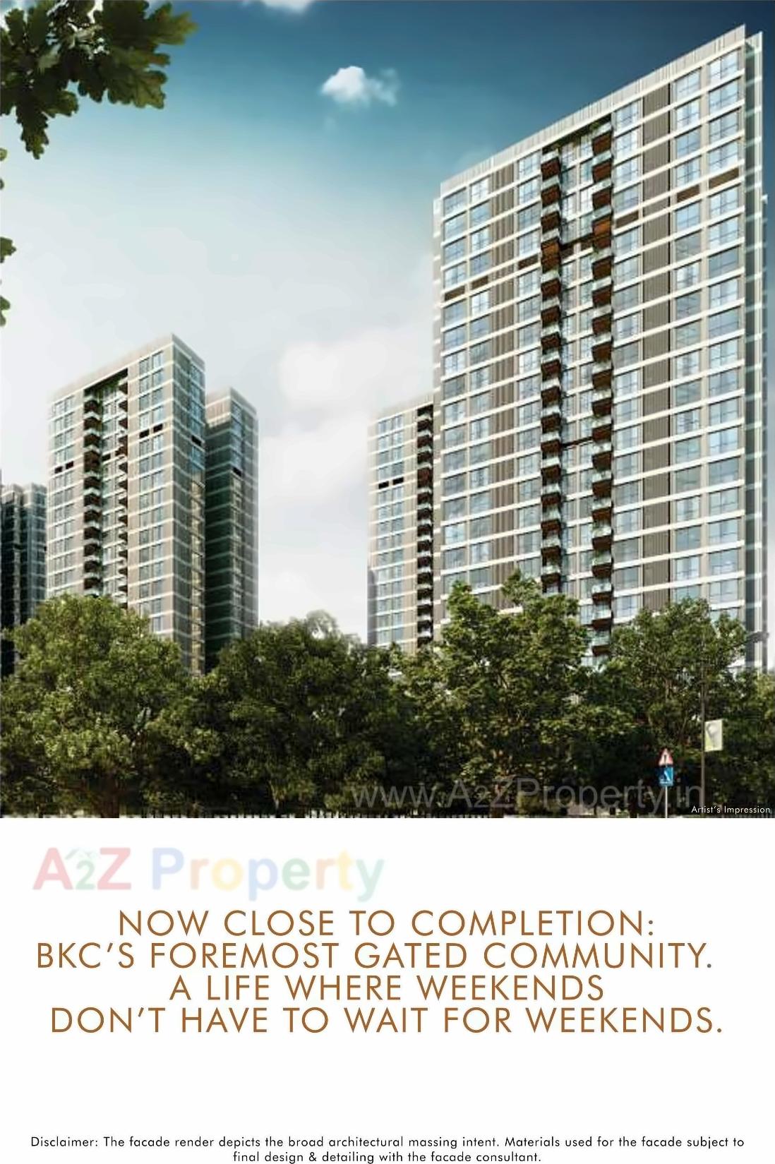 3D Elevation of real estate project Rustomjee Seasons located at Andheri, MumbaiSuburban, Maharashtra