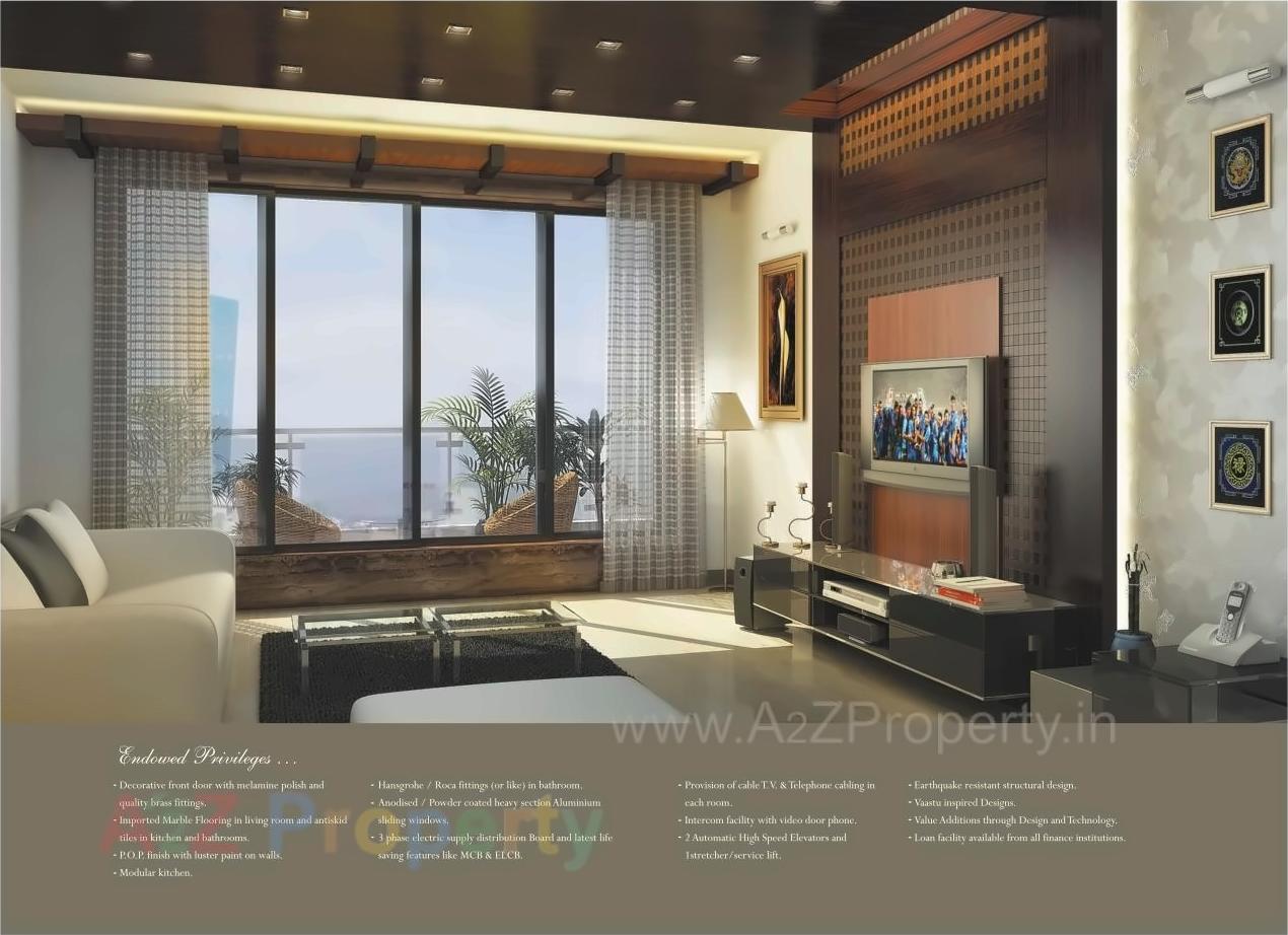 3D Elevation of real estate project Sabari Ashville located at Kurla, MumbaiSuburban, Maharashtra