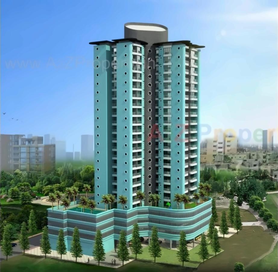 3D Elevation of real estate project Sabari Shaan located at Kurla, MumbaiSuburban, Maharashtra