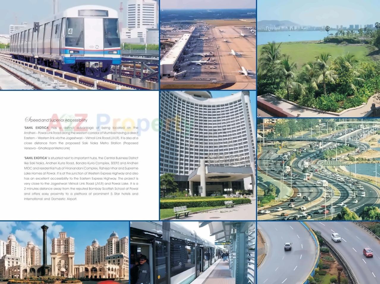 3D Elevation of real estate project Sahil Exotica located at Andheri, MumbaiSuburban, Maharashtra