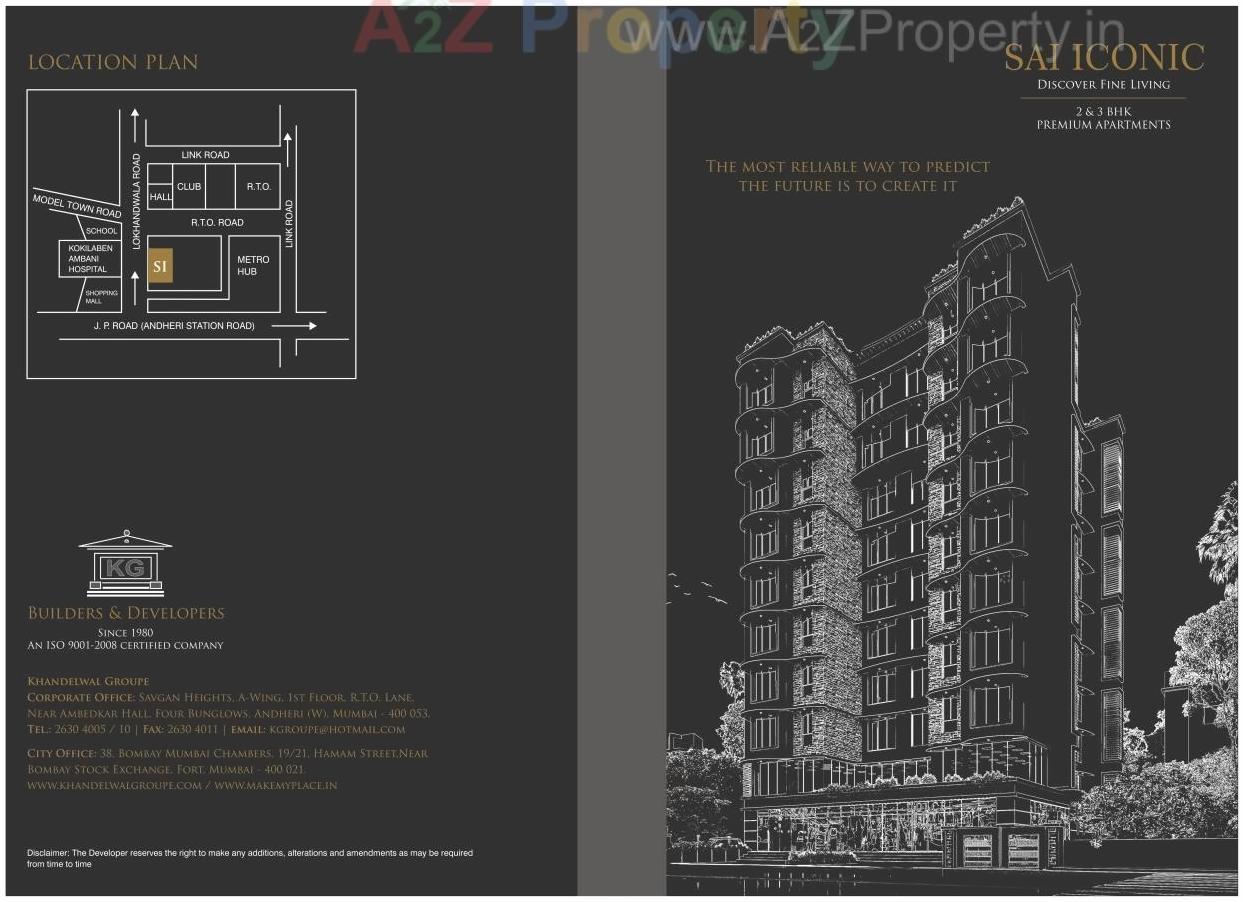  of real estate project Sai Iconic located at Andheri, MumbaiSuburban, Maharashtra
