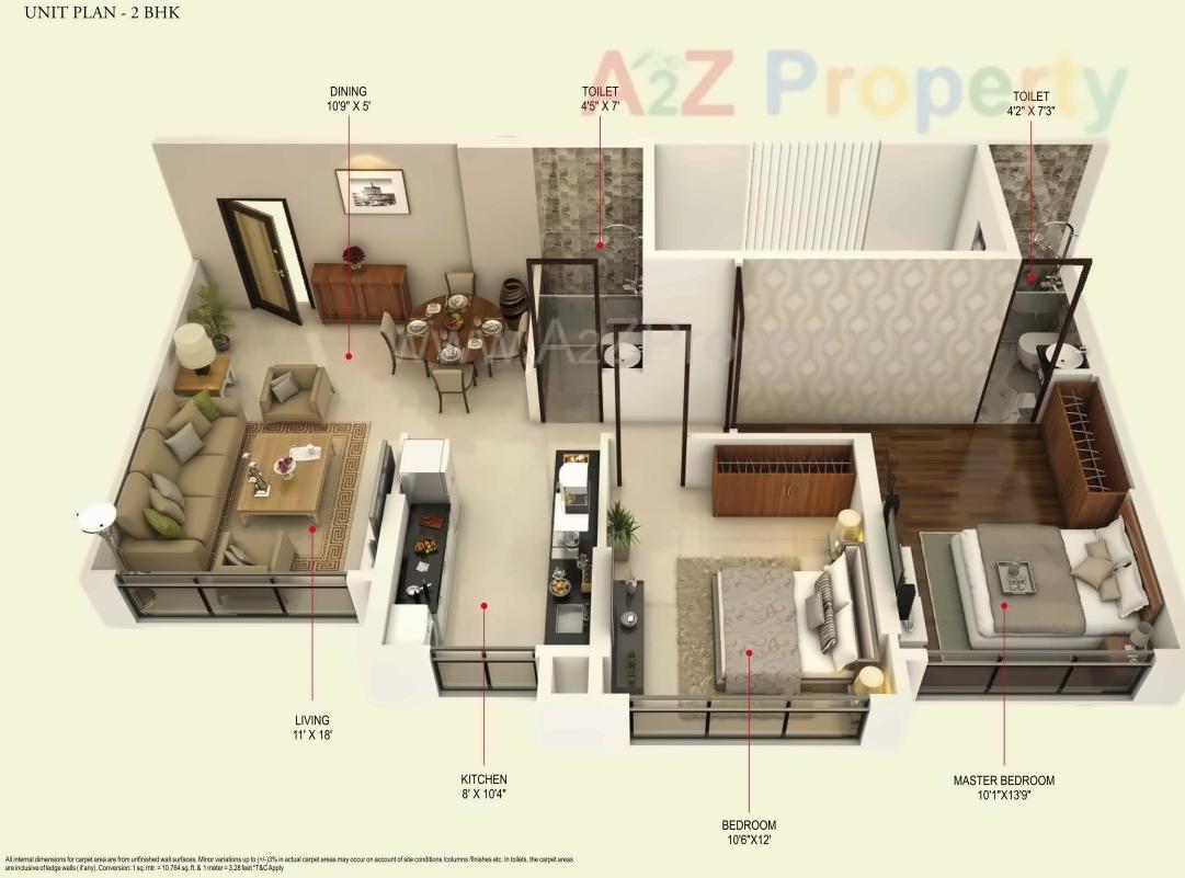 Layout of real estate project Sai Samast located at Kurla, MumbaiSuburban, Maharashtra