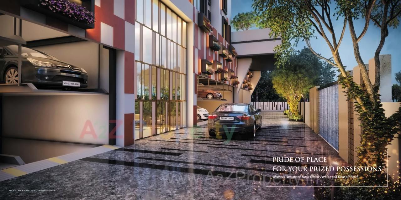 3D Elevation of real estate project Sai Sansar located at Kurla, MumbaiSuburban, Maharashtra