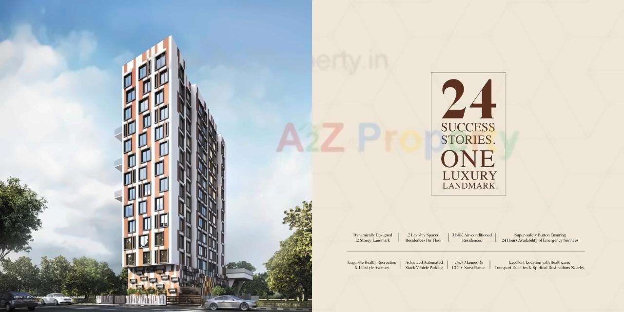 3D Elevation of real estate project Sai Sansar located at Kurla, MumbaiSuburban, Maharashtra