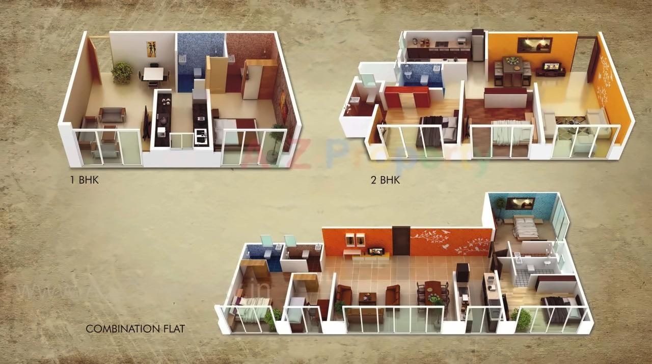 Layout of real estate project Sai Symphony located at Kurla, MumbaiSuburban, Maharashtra