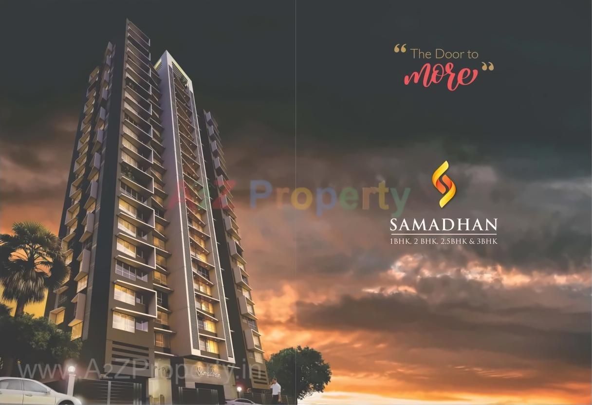 3D Elevation of real estate project Samadhan located at Andheri, MumbaiSuburban, Maharashtra