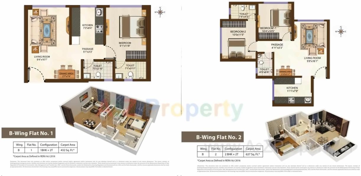 Layout of real estate project Samarth Tanish located at Borivali, MumbaiSuburban, Maharashtra