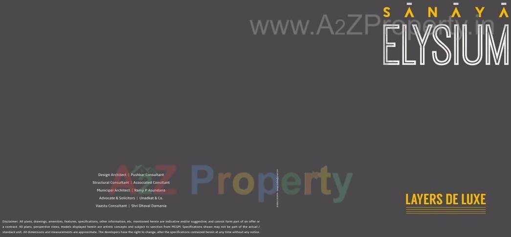  of real estate project Sanaya Elysium located at Kurla, MumbaiSuburban, Maharashtra