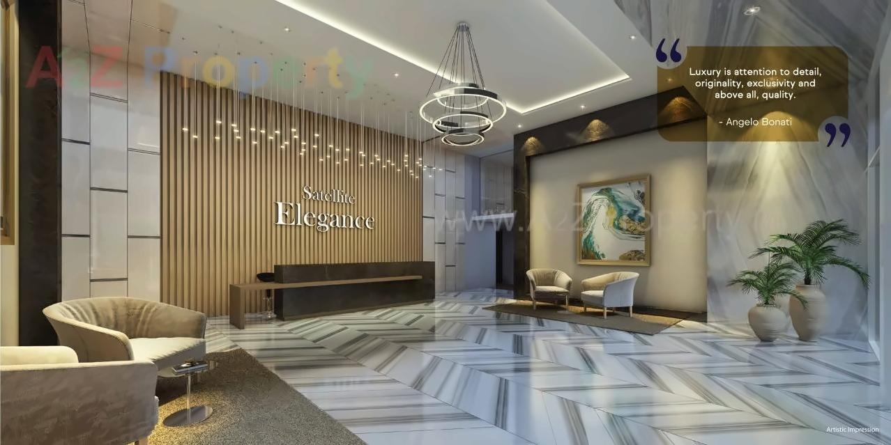 3D Elevation of real estate project Satellite Elegance located at Borivali, MumbaiSuburban, Maharashtra