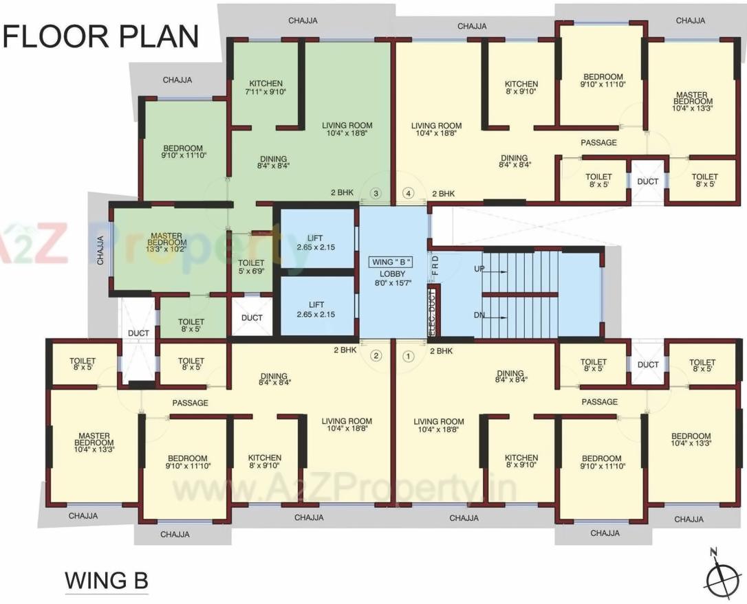Layout of real estate project Satra Harmony located at Kurla, MumbaiSuburban, Maharashtra