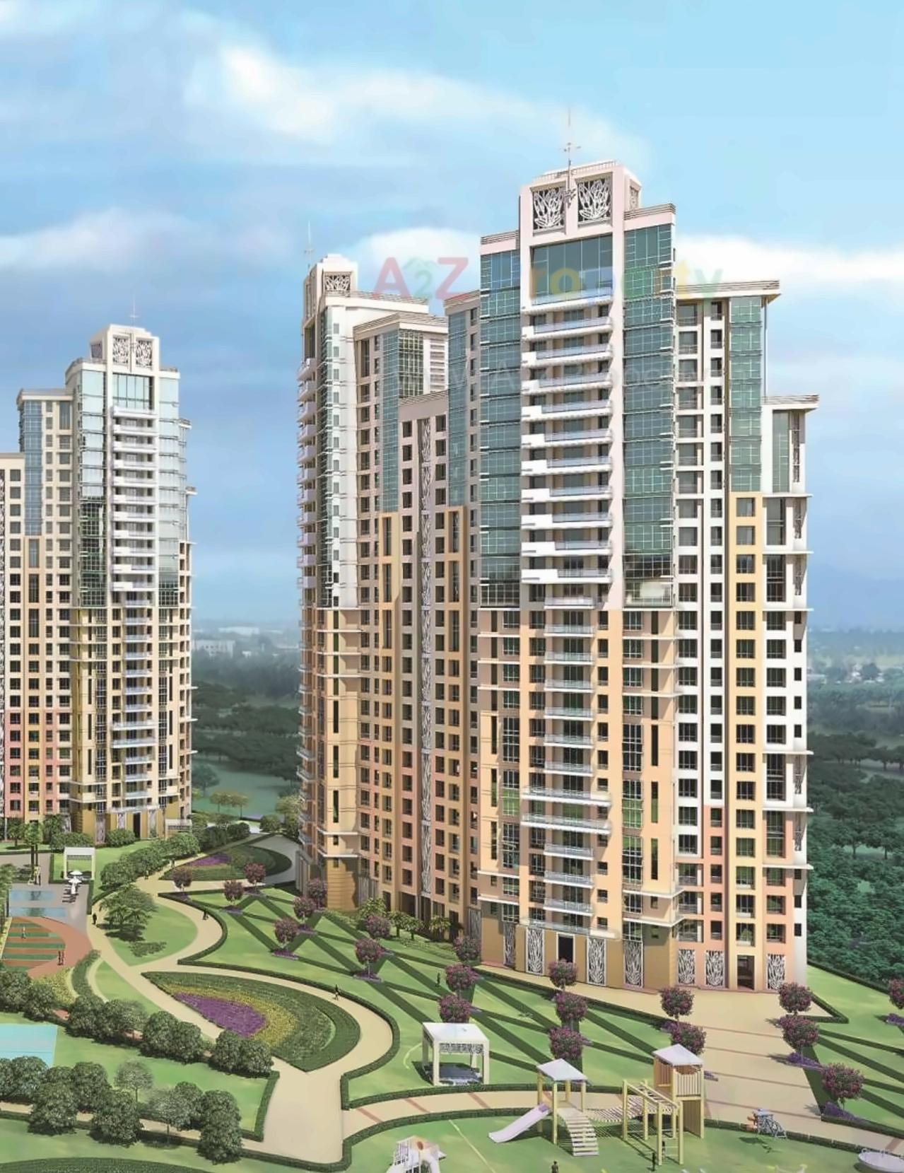 3D Elevation of real estate project Senroofs located at Kurla, MumbaiSuburban, Maharashtra