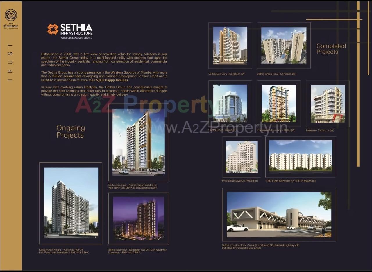  of real estate project Sethia Grandeur located at Andheri, MumbaiSuburban, Maharashtra