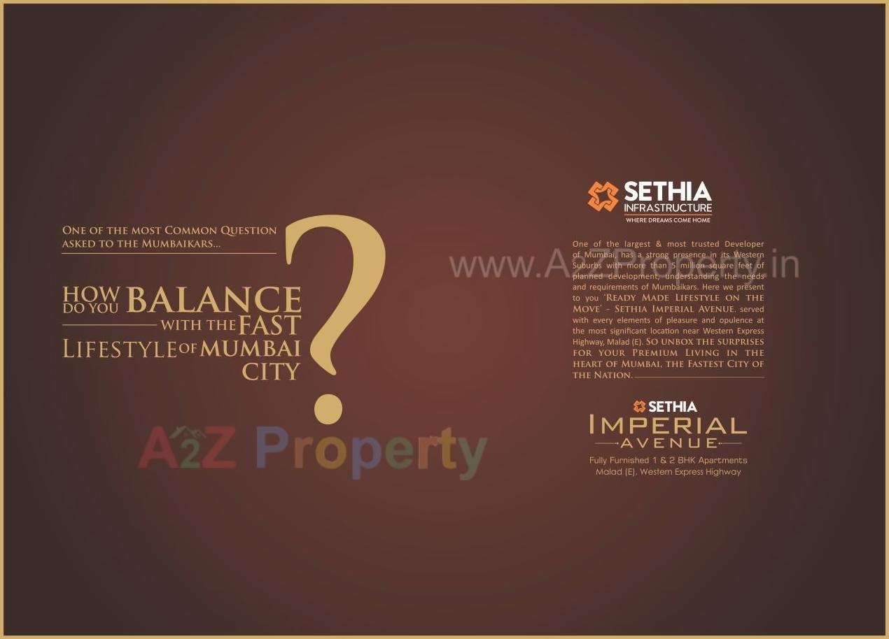  of real estate project Sethia Imperial Avenue located at Borivali, MumbaiSuburban, Maharashtra