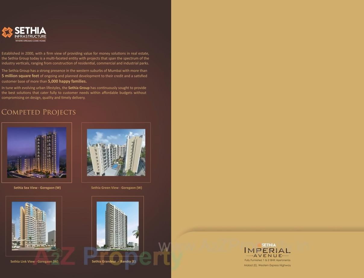  of real estate project Sethia Imperial Avenue located at Borivali, MumbaiSuburban, Maharashtra