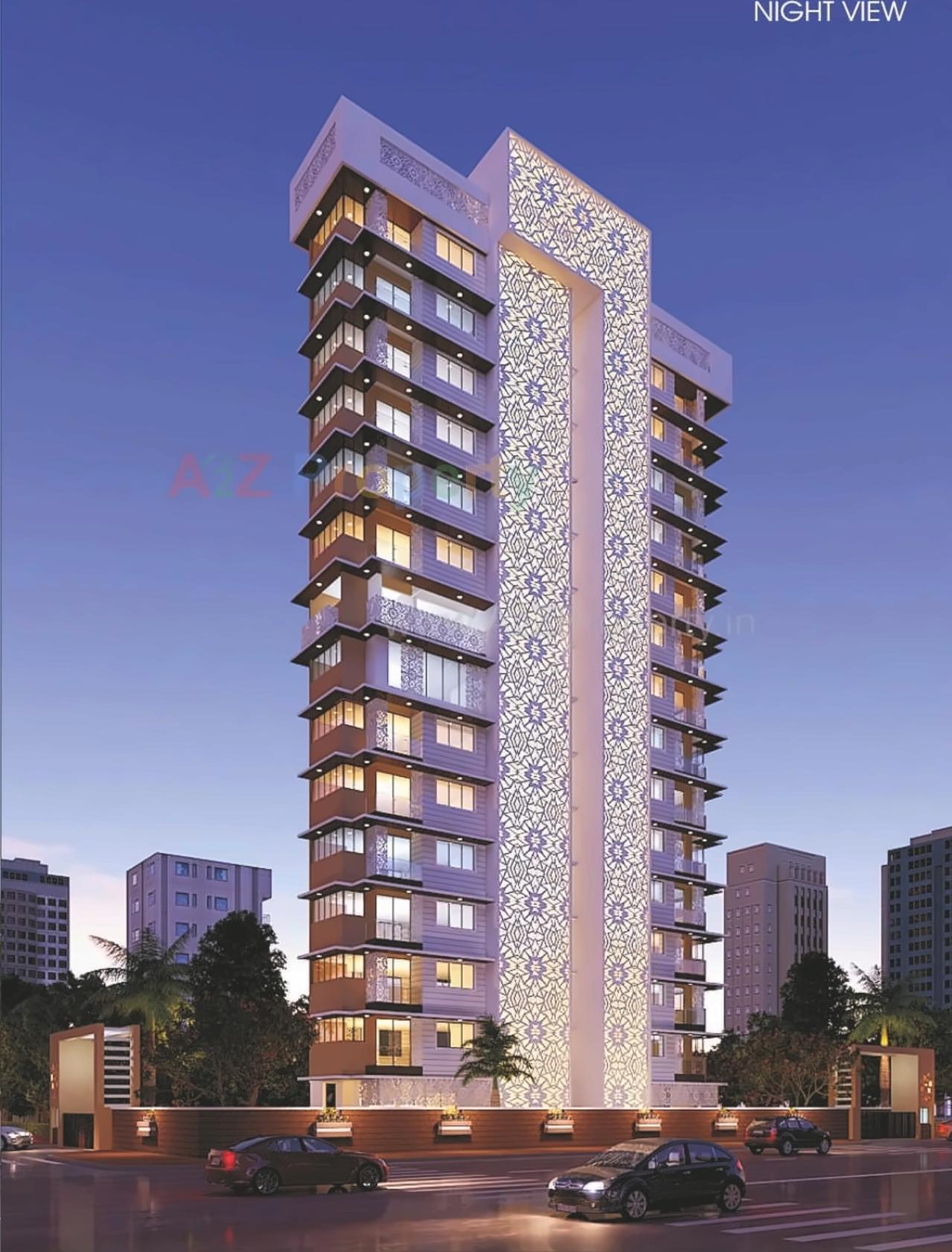 3D Elevation of real estate project Shree Sati Ashish Co Op Housing Society located at Kurla, MumbaiSuburban, Maharashtra