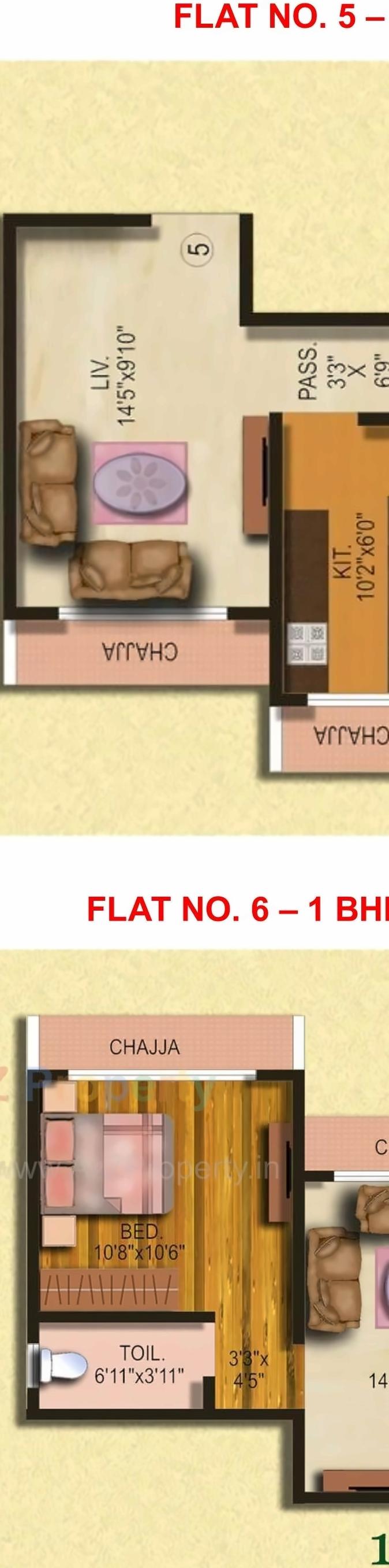 Layout of real estate project Shreedham Splendour located at Andheri, MumbaiSuburban, Maharashtra