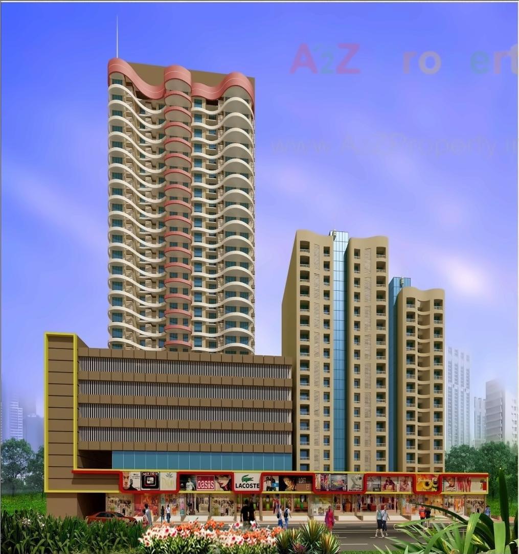 3D Elevation of real estate project Shreedham Splendour located at Andheri, MumbaiSuburban, Maharashtra