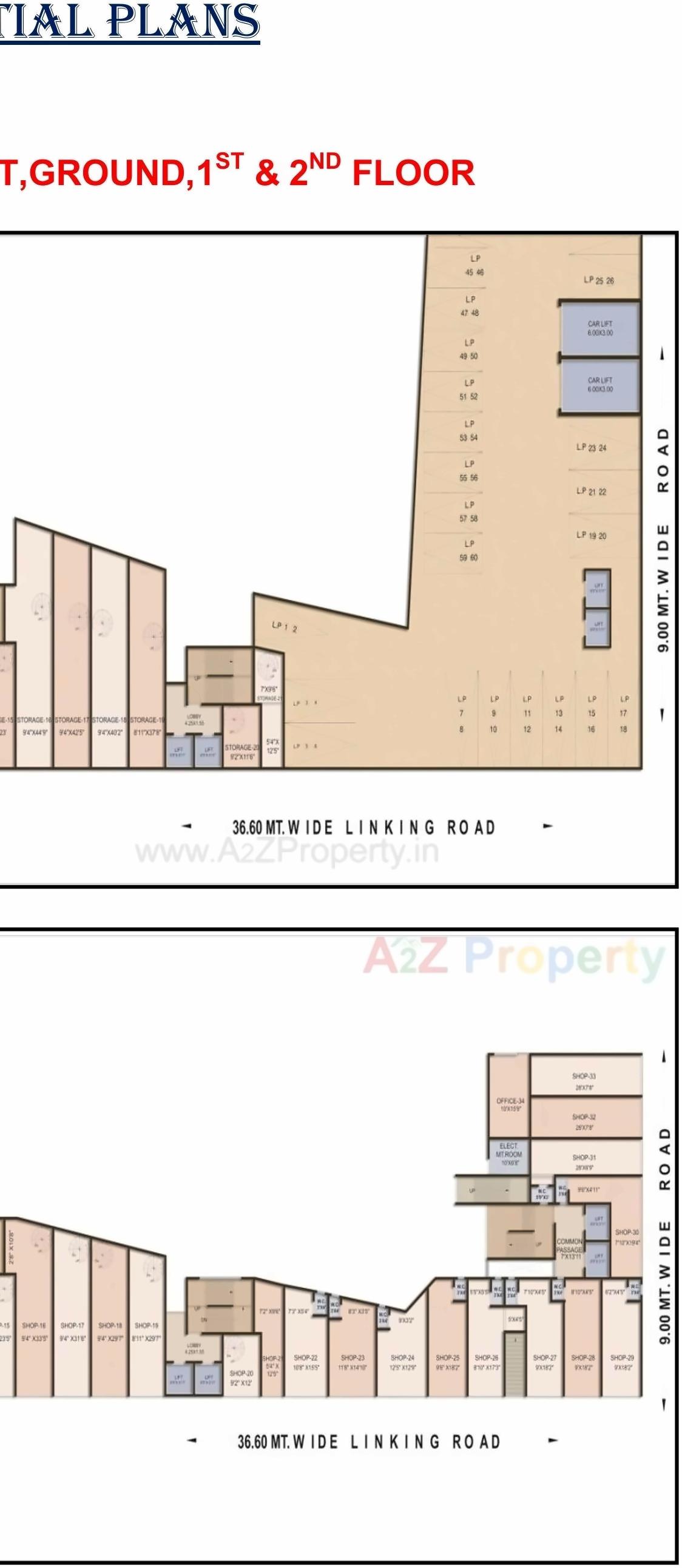 Layout of real estate project Shreedham Splendour located at Andheri, MumbaiSuburban, Maharashtra