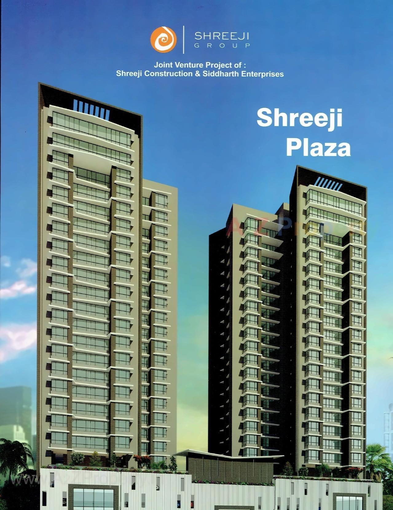 3D Elevation of real estate project Shreeji Plaza located at Borivali, MumbaiSuburban, Maharashtra