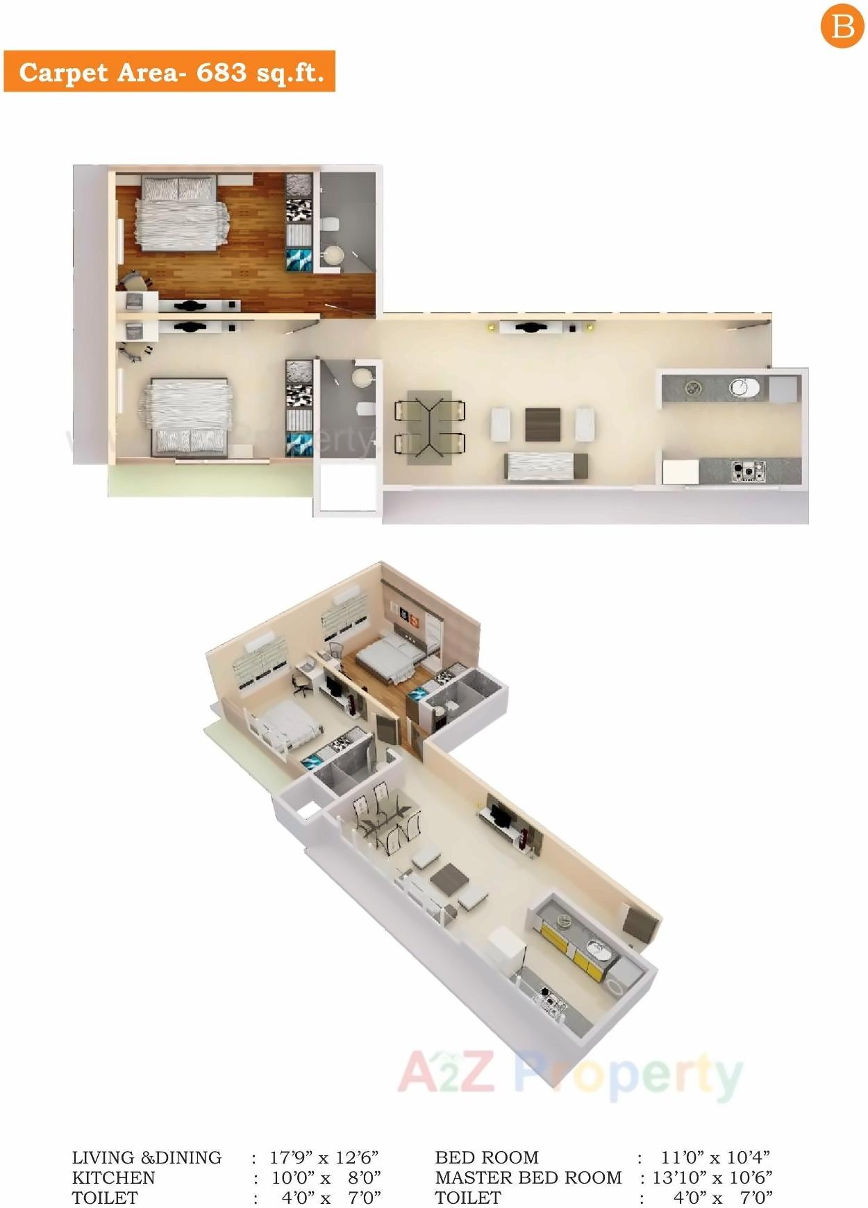 Layout of real estate project Shubh Mangal located at Andheri, MumbaiSuburban, Maharashtra