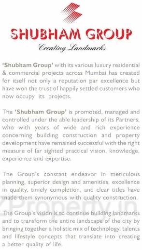  of real estate project Shubham Trident   Sundew, Sunrise Sunglow located at Kurla, MumbaiSuburban, Maharashtra