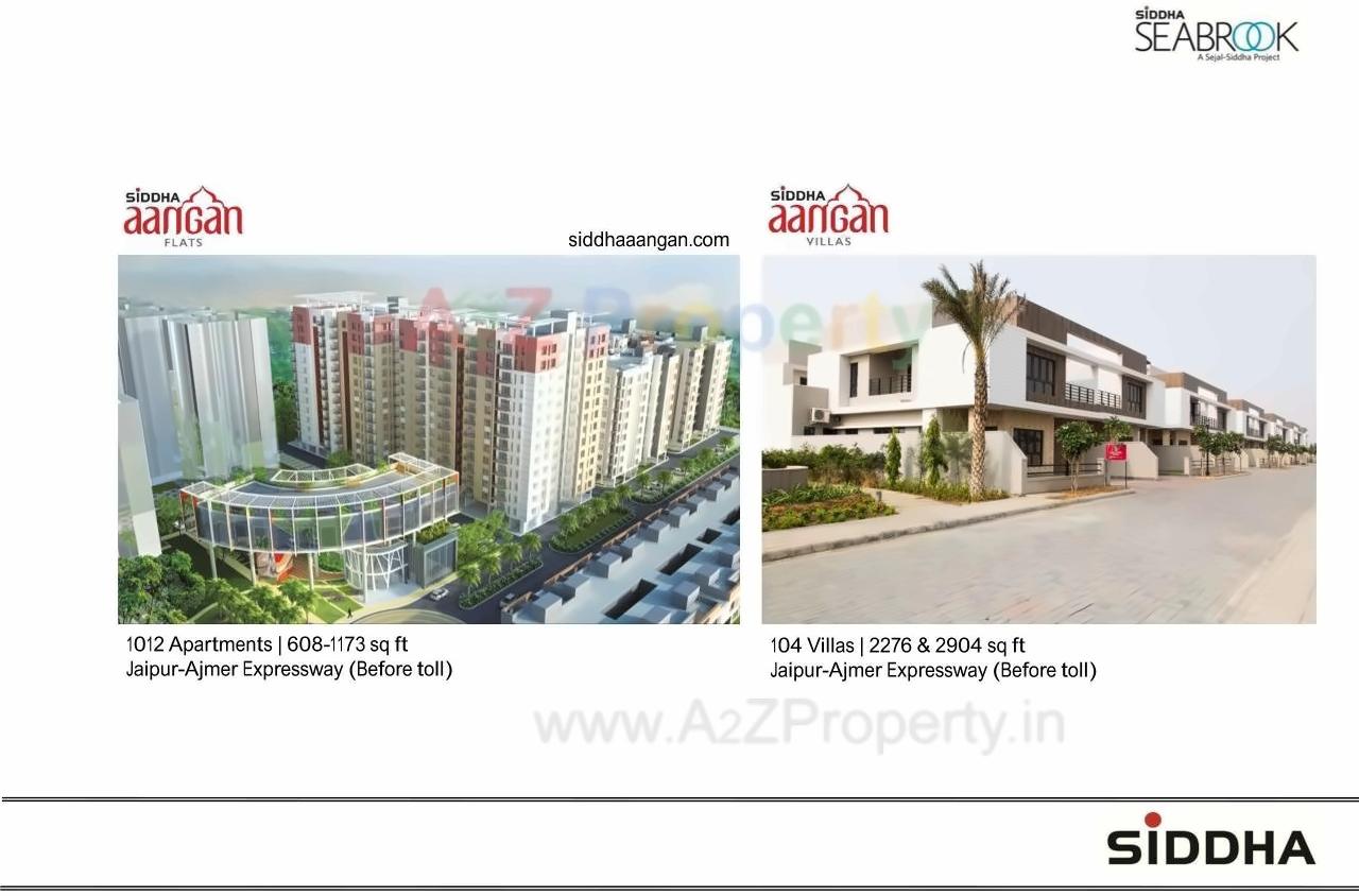 3D Elevation of real estate project Siddha Seabrook located at Borivali, MumbaiSuburban, Maharashtra