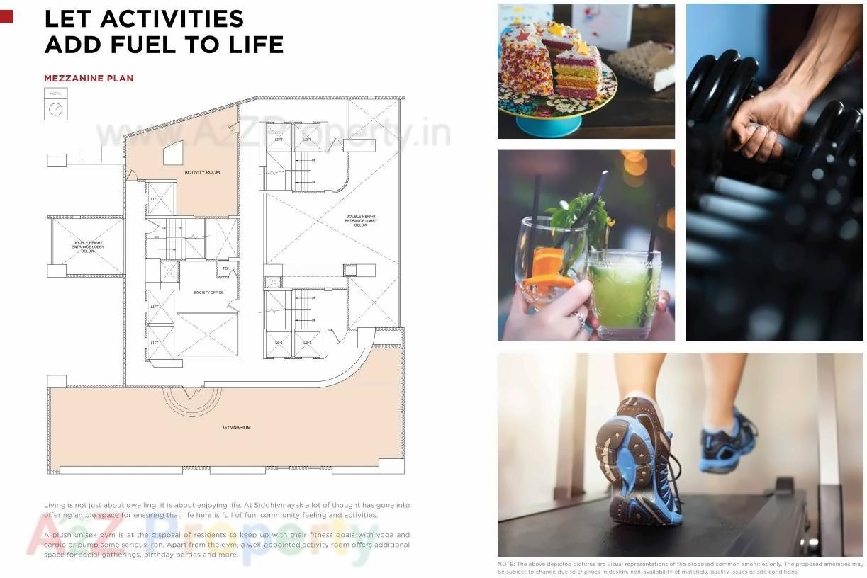 Layout of real estate project Siddhivinayak located at Borivali, MumbaiSuburban, Maharashtra