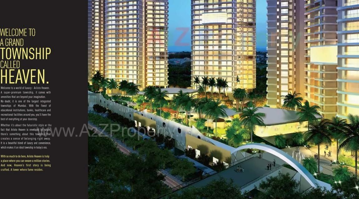 3D Elevation of real estate project Siesta located at Andheri, MumbaiSuburban, Maharashtra