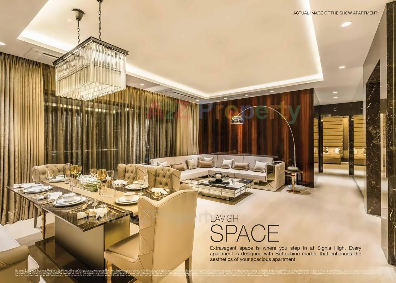 3D Elevation of real estate project Signia High, Magathane, Western Express Highway, Borivali East located at Borivali, MumbaiSuburban, Maharashtra