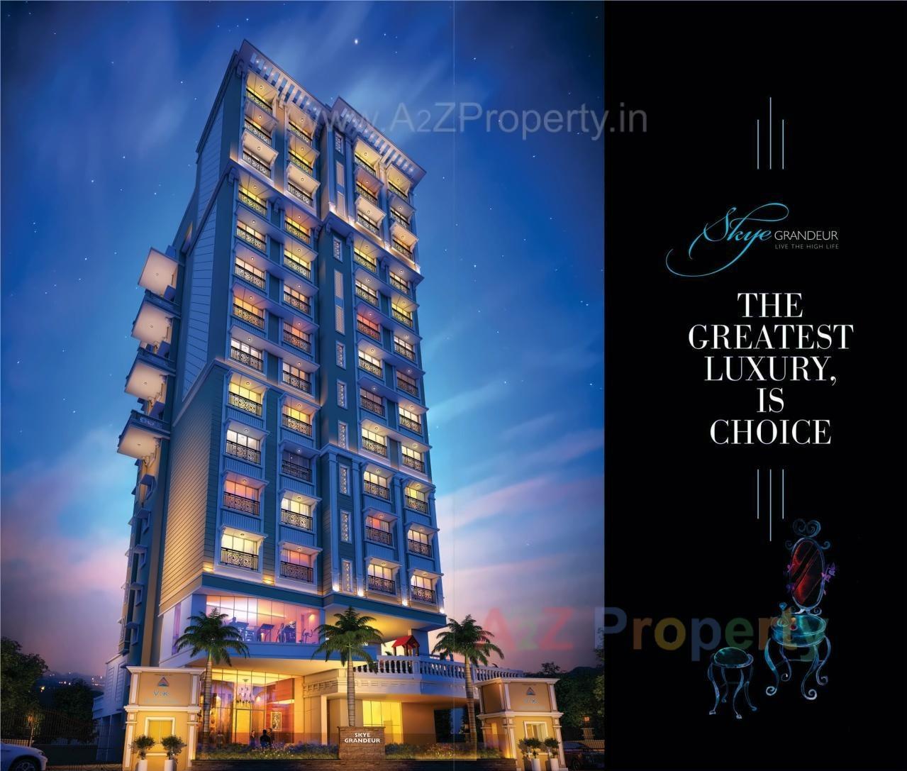 3D Elevation of real estate project Skye Grandeur located at Kurla, MumbaiSuburban, Maharashtra