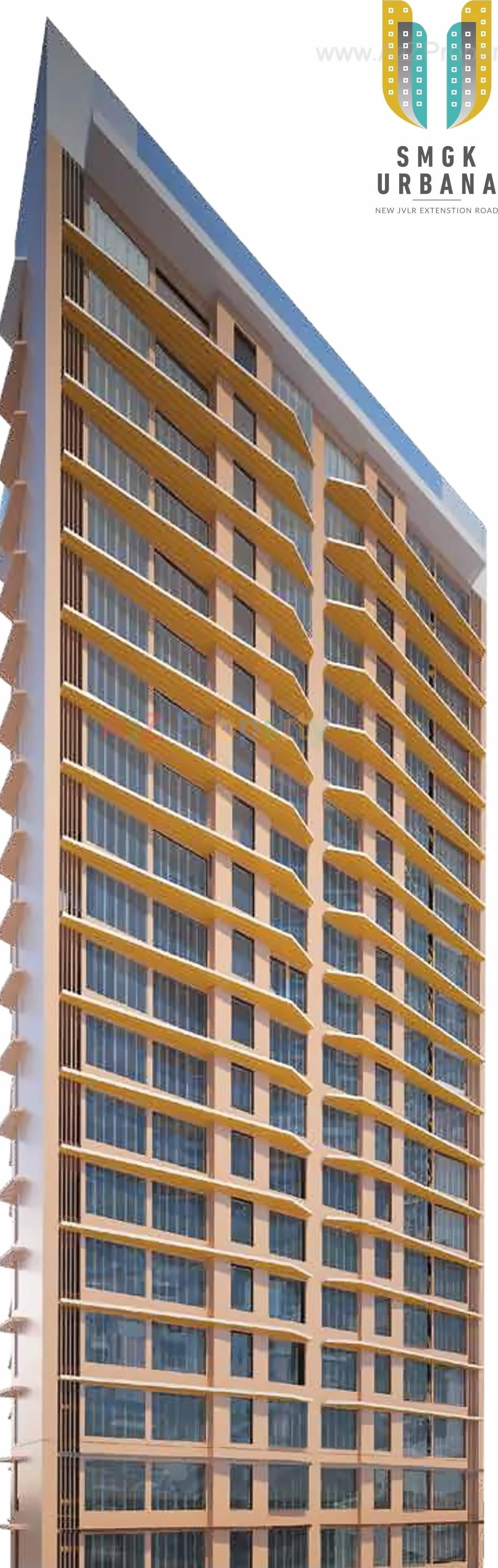 3D Elevation of real estate project Smgk Urbana   Heights located at Andheri, MumbaiSuburban, Maharashtra