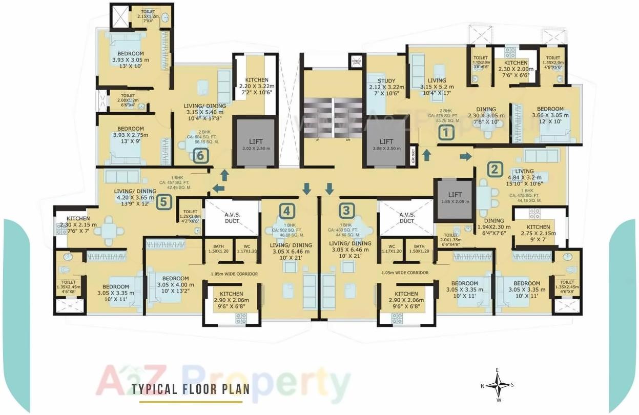 Layout of real estate project Smgk Urbana   Heights located at Andheri, MumbaiSuburban, Maharashtra