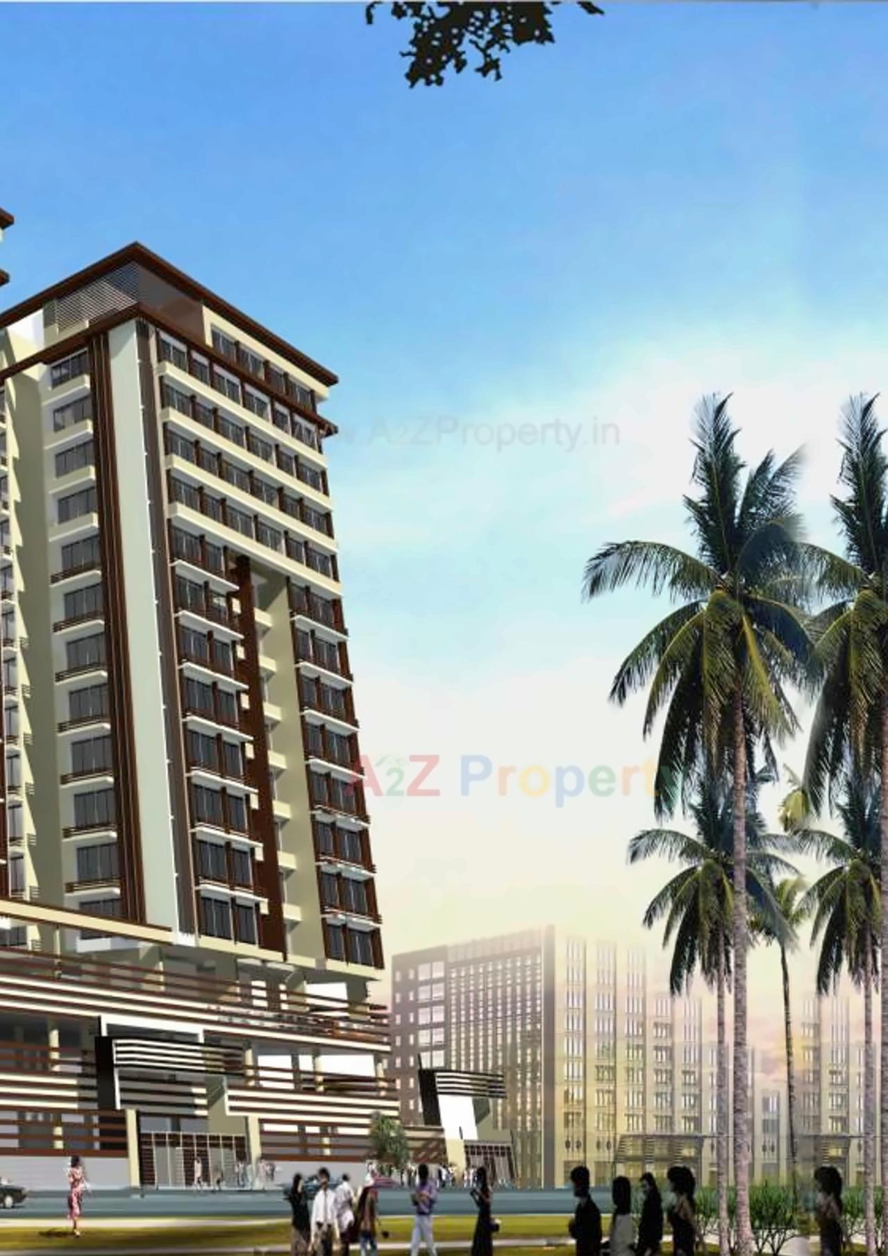 3D Elevation of real estate project Solaris Platinum located at Andheri, MumbaiSuburban, Maharashtra