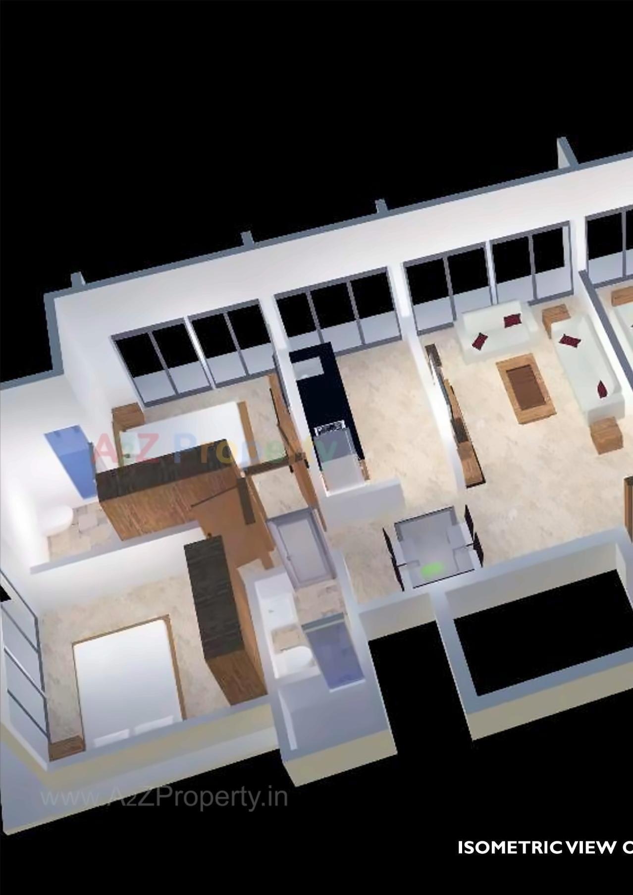 3D Elevation of real estate project Solaris Platinum located at Andheri, MumbaiSuburban, Maharashtra