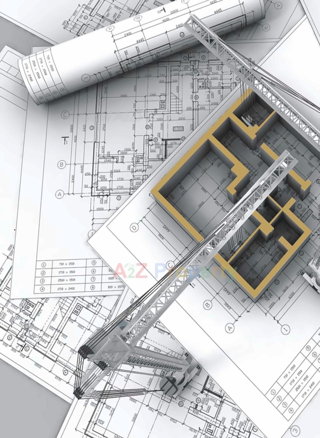 Layout of real estate project Solstice located at Kurla, MumbaiSuburban, Maharashtra