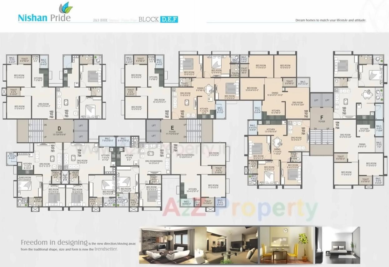 Layout of real estate project Stadium View located at Andheri, MumbaiSuburban, Maharashtra