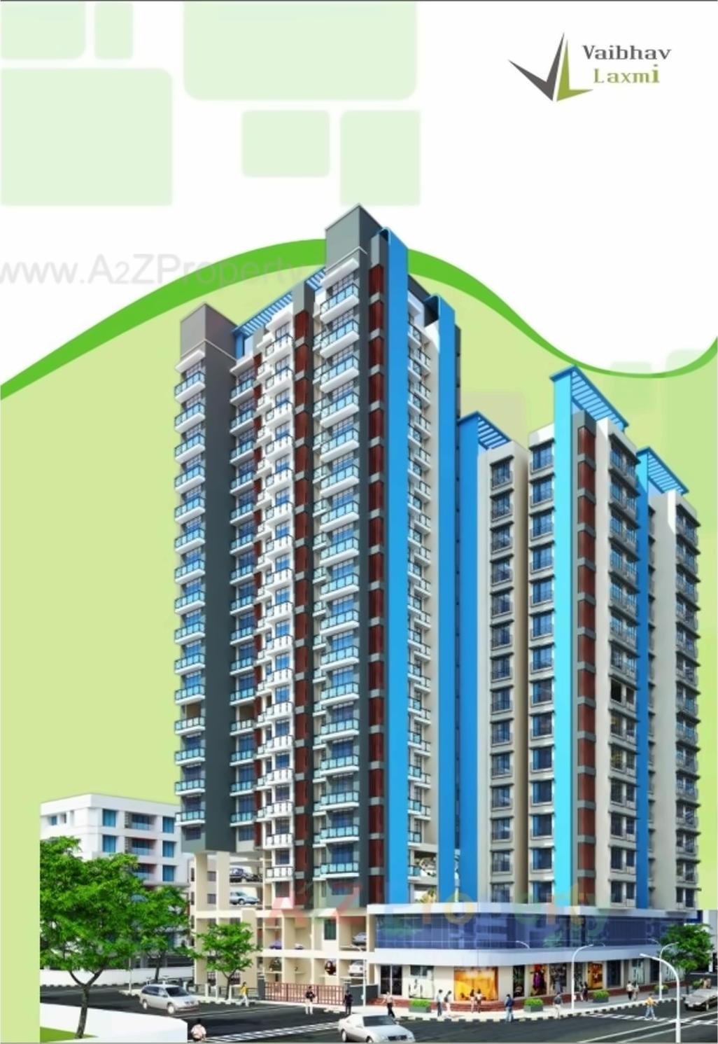 3D Elevation of real estate project Stella Residency located at Kurla, MumbaiSuburban, Maharashtra