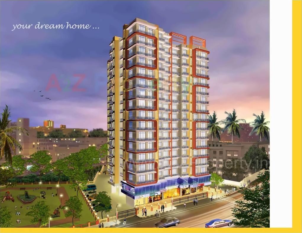 3D Elevation of real estate project Stella Sapphire located at Kurla, MumbaiSuburban, Maharashtra