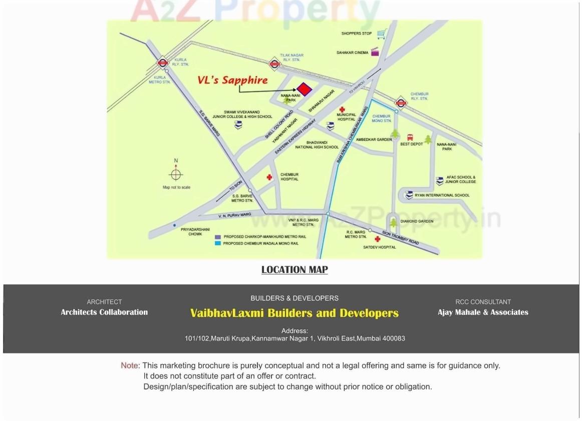  of real estate project Stella Sapphire located at Kurla, MumbaiSuburban, Maharashtra