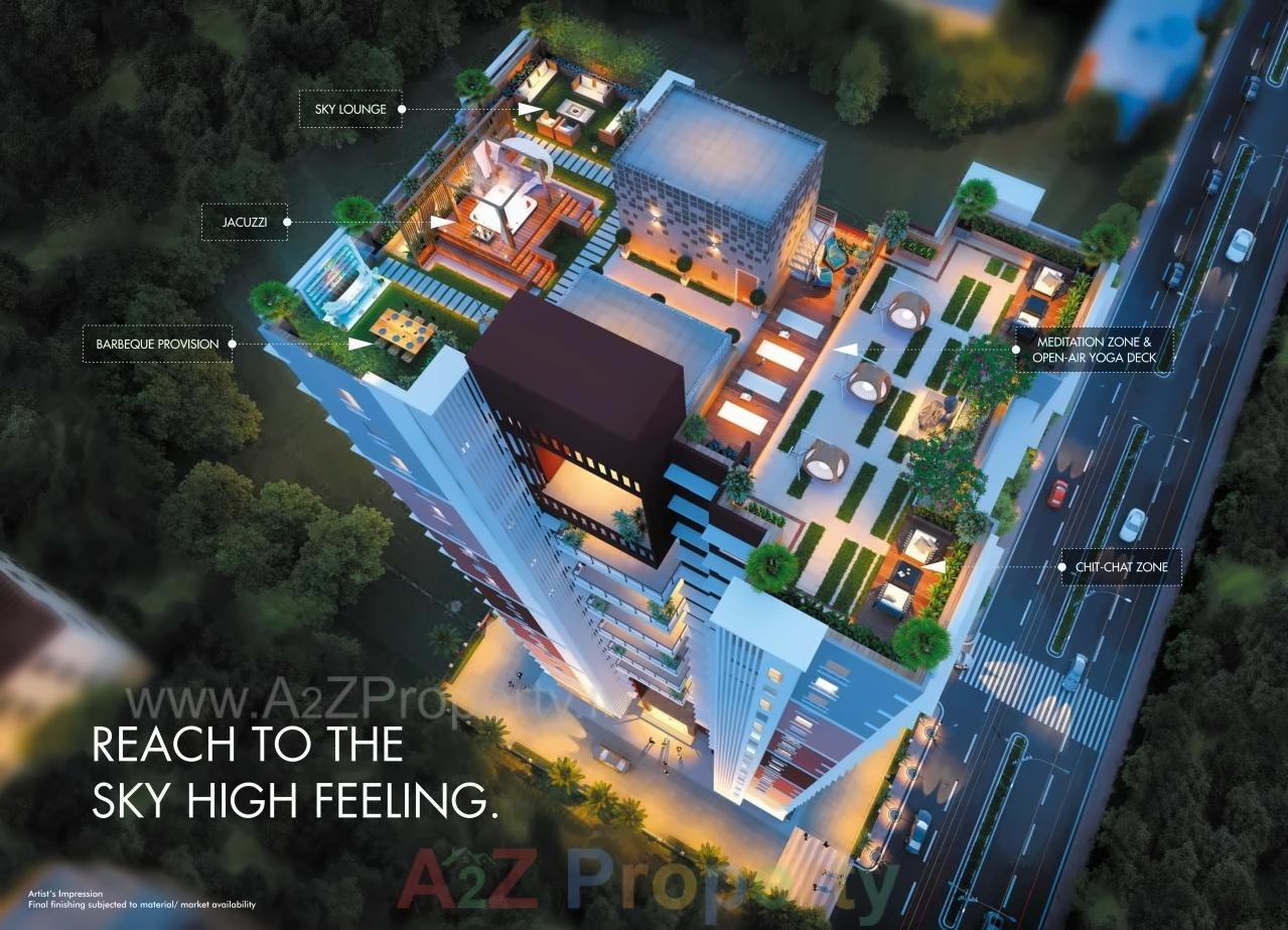 3D Elevation of real estate project Sumit Garden Grove located at Borivali, MumbaiSuburban, Maharashtra