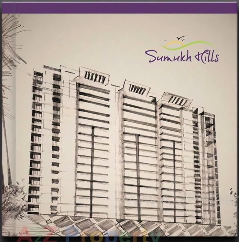 3D Elevation of real estate project Sumukh Hills located at Borivali, MumbaiSuburban, Maharashtra