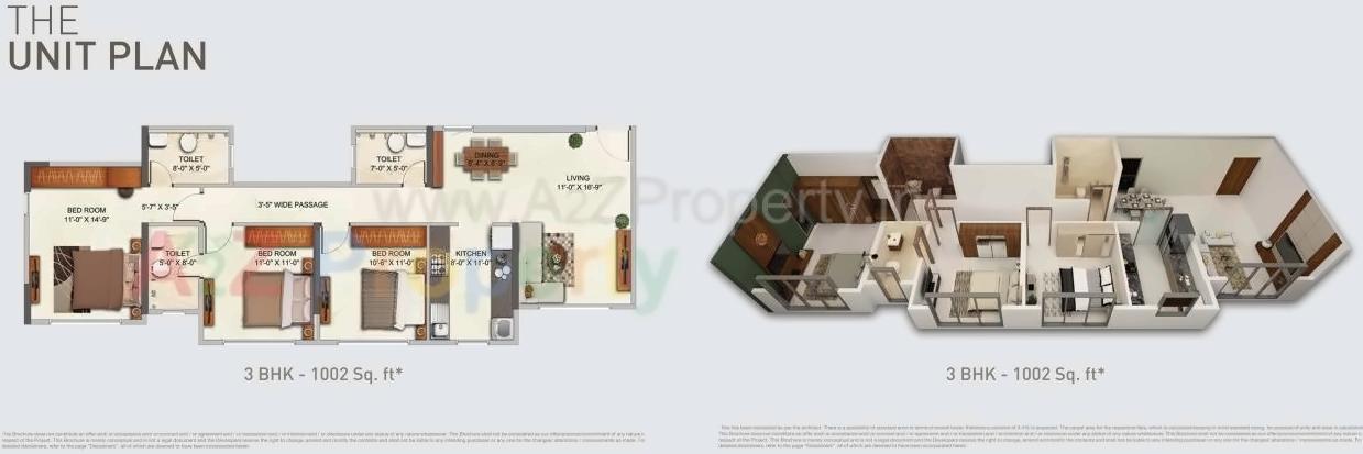 Layout of real estate project Sunrise Charkop located at Borivali, MumbaiSuburban, Maharashtra