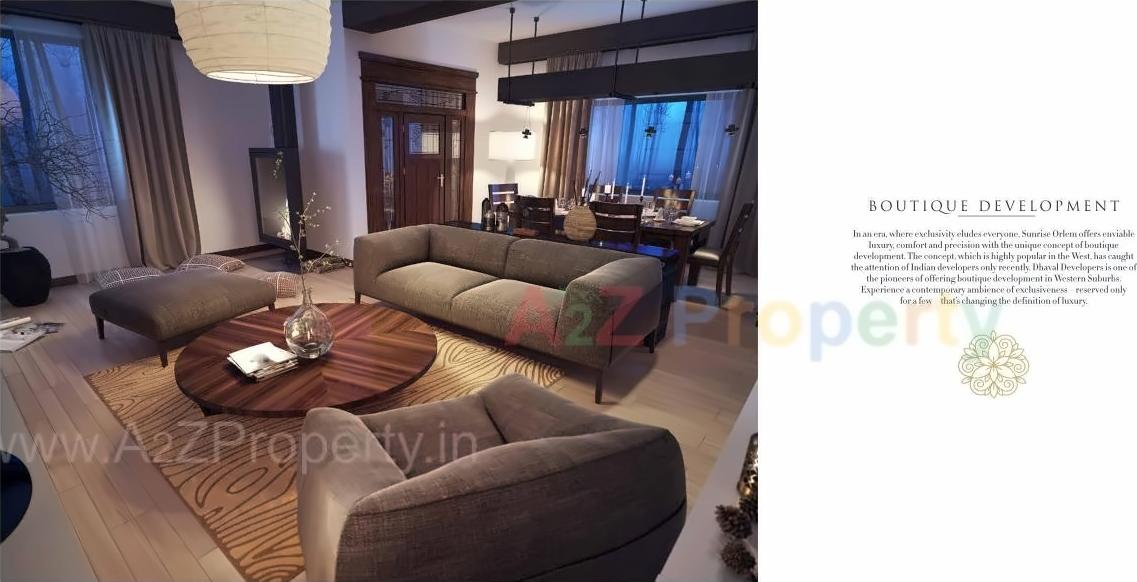 3D Elevation of real estate project Sunrise Orlem located at Borivali, MumbaiSuburban, Maharashtra