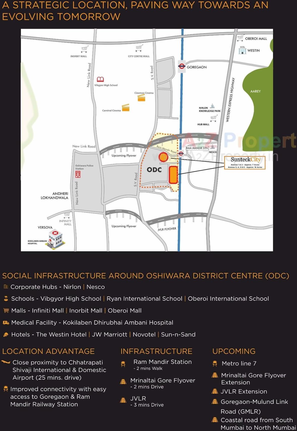  of real estate project Sunteck City Avenue located at Borivali, MumbaiSuburban, Maharashtra