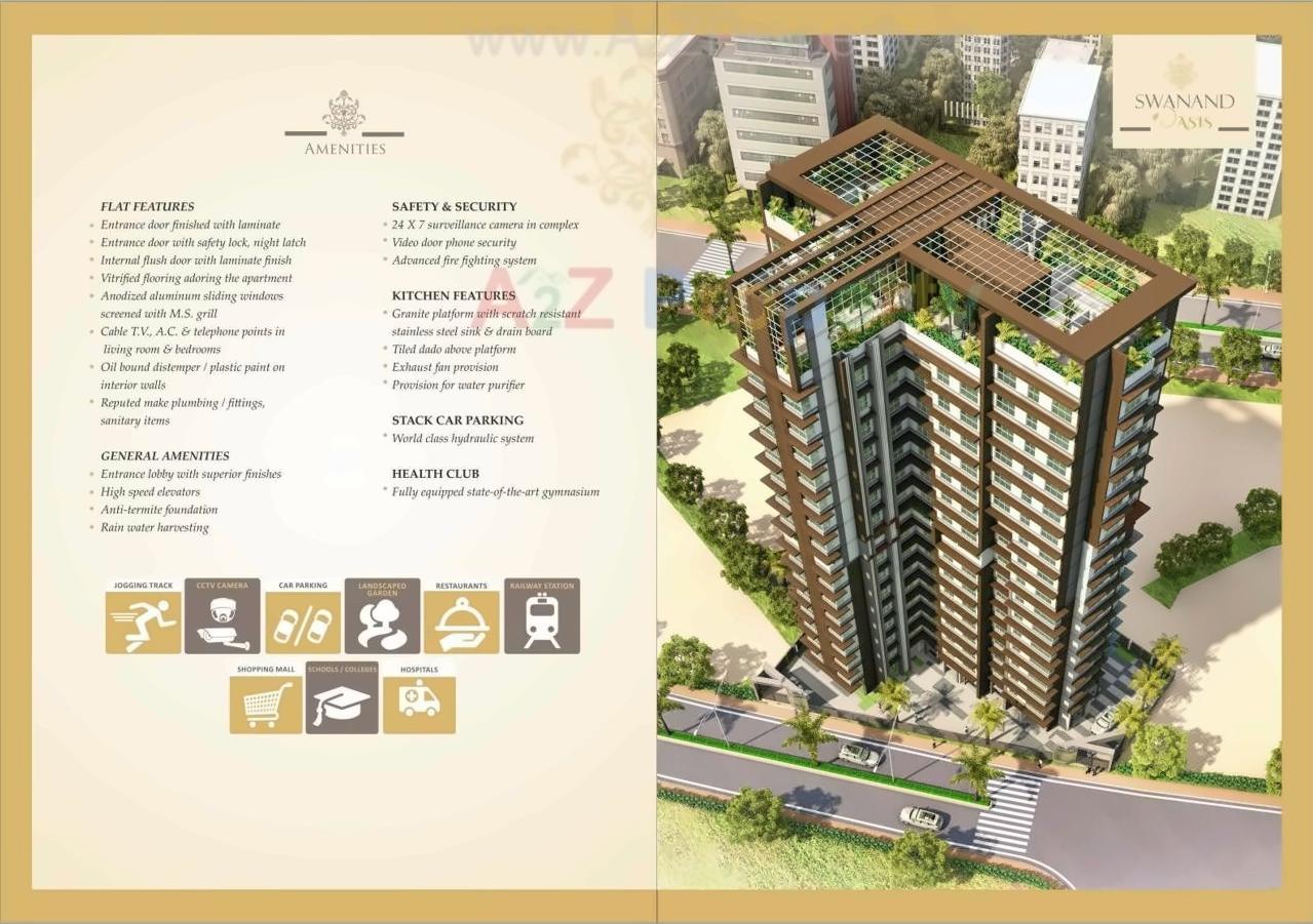 3D Elevation of real estate project Swanand located at Kurla, MumbaiSuburban, Maharashtra