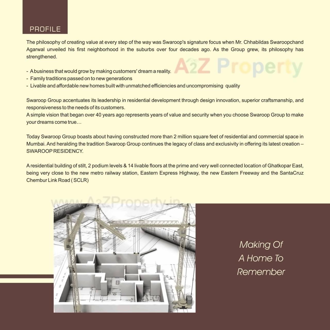  of real estate project Swaroop Residency located at Kurla, MumbaiSuburban, Maharashtra