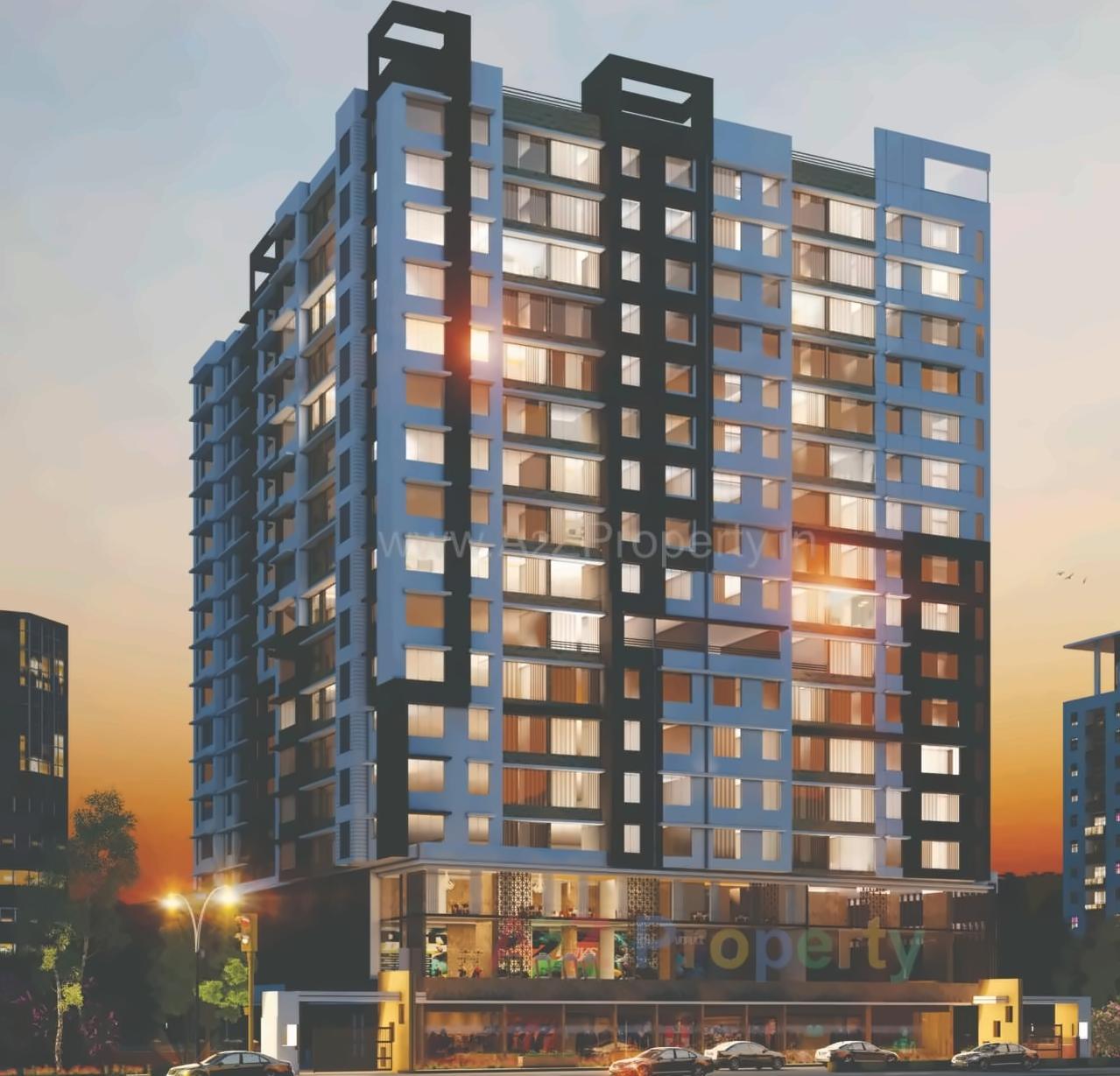 3D Elevation of real estate project Swaroop Residency located at Kurla, MumbaiSuburban, Maharashtra