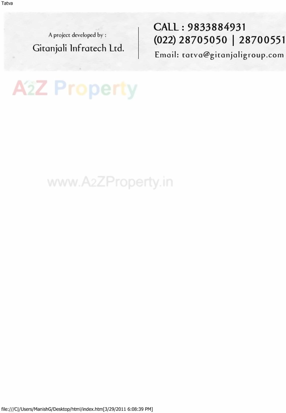  of real estate project Tatva located at Borivali, MumbaiSuburban, Maharashtra